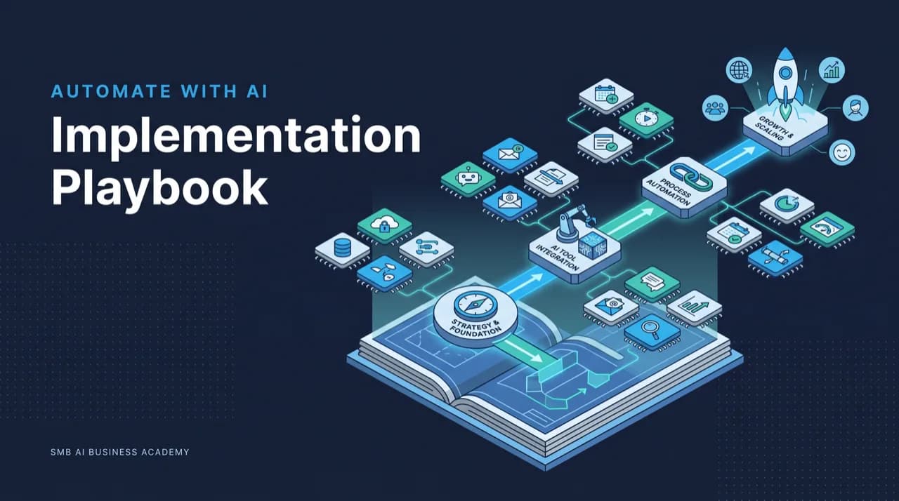 Your AI Implementation Playbook cover artwork