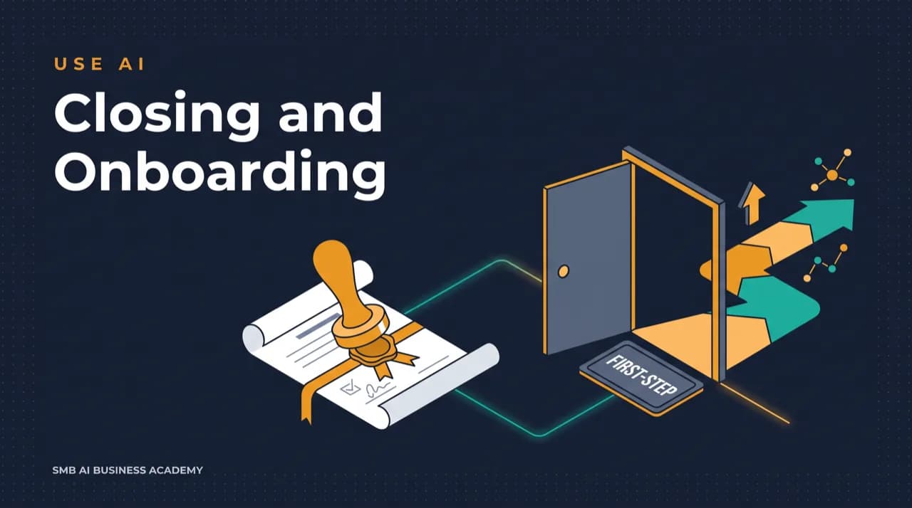 Closing & Client Onboarding cover artwork