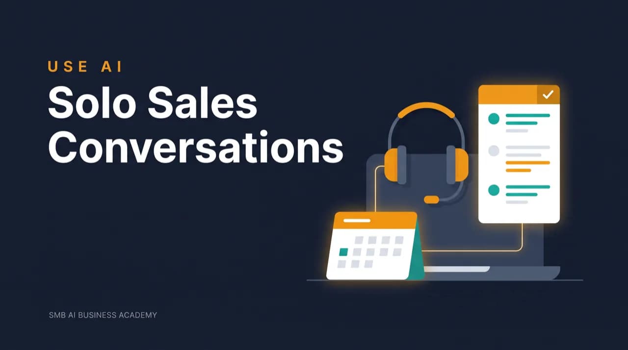 Sales Conversations for Solo Service Providers cover artwork