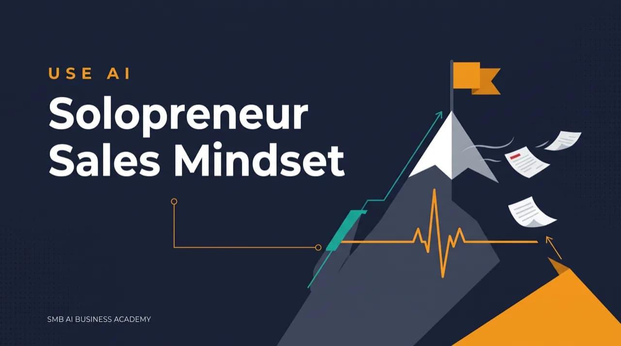 The Solopreneur Sales Mindset cover artwork