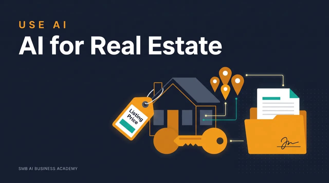 AI for Real Estate Brokerages & Solo Agents cover artwork