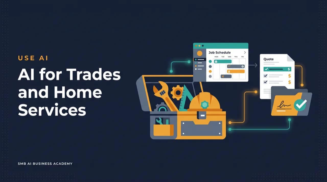 AI for Trades & Home Services cover artwork