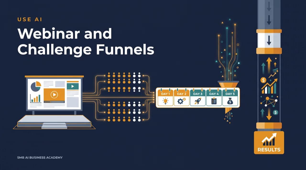 Webinar & Challenge Funnels for Small Businesses cover artwork